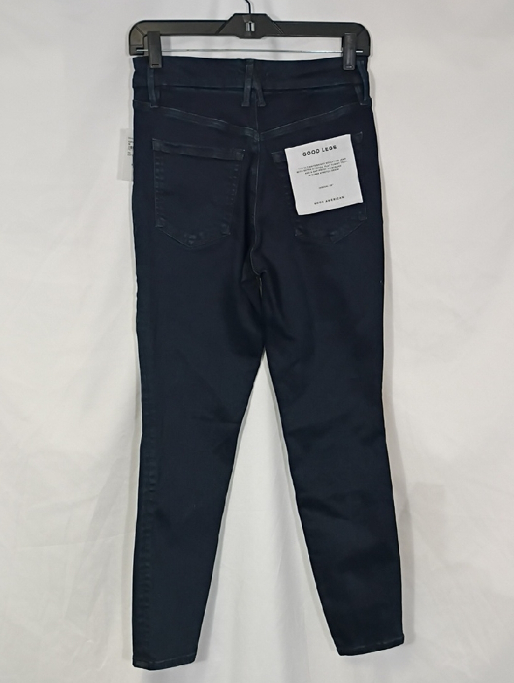 NWT Good American Deep Blue Always Fits Good Legs Skinny Jeans Women Size 6-12 - Picture 4 of 12